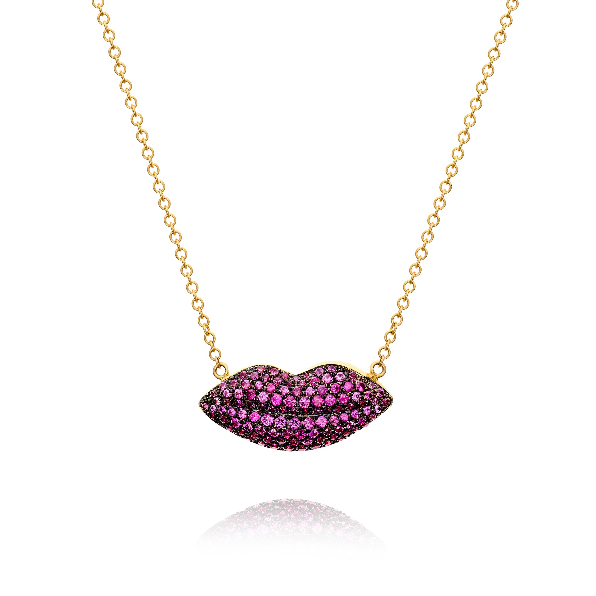 Crimson Kiss Pendant Necklace main image 1