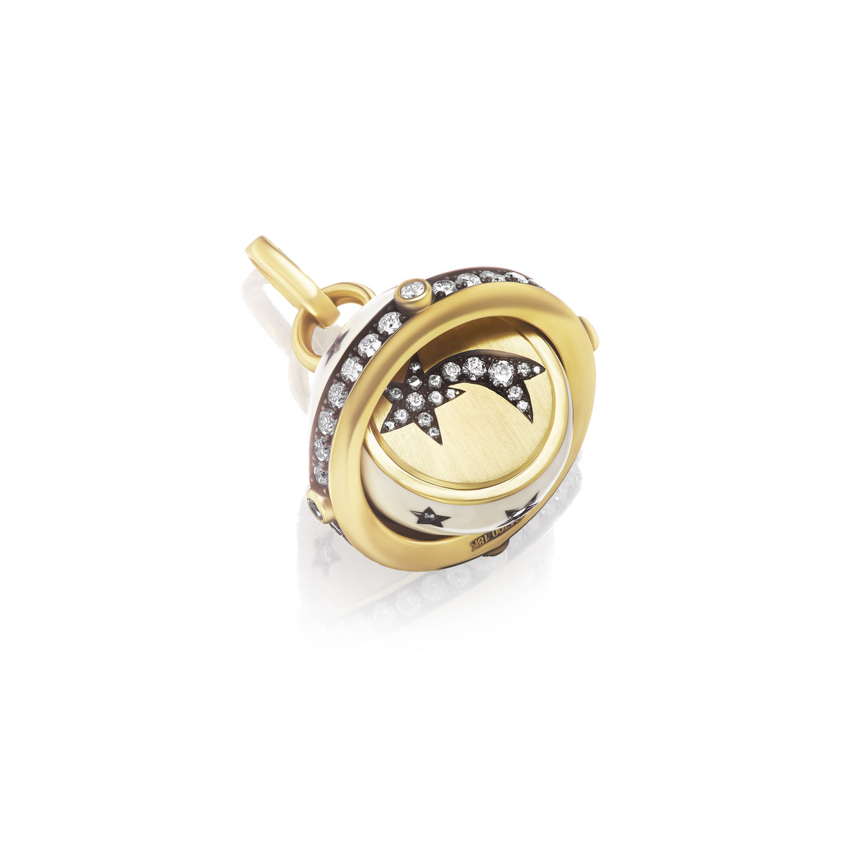 Kismet Diamond & Enamel Secret Talisman Orb