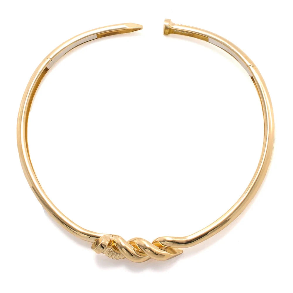 David Webb nail collar polished tiny gods