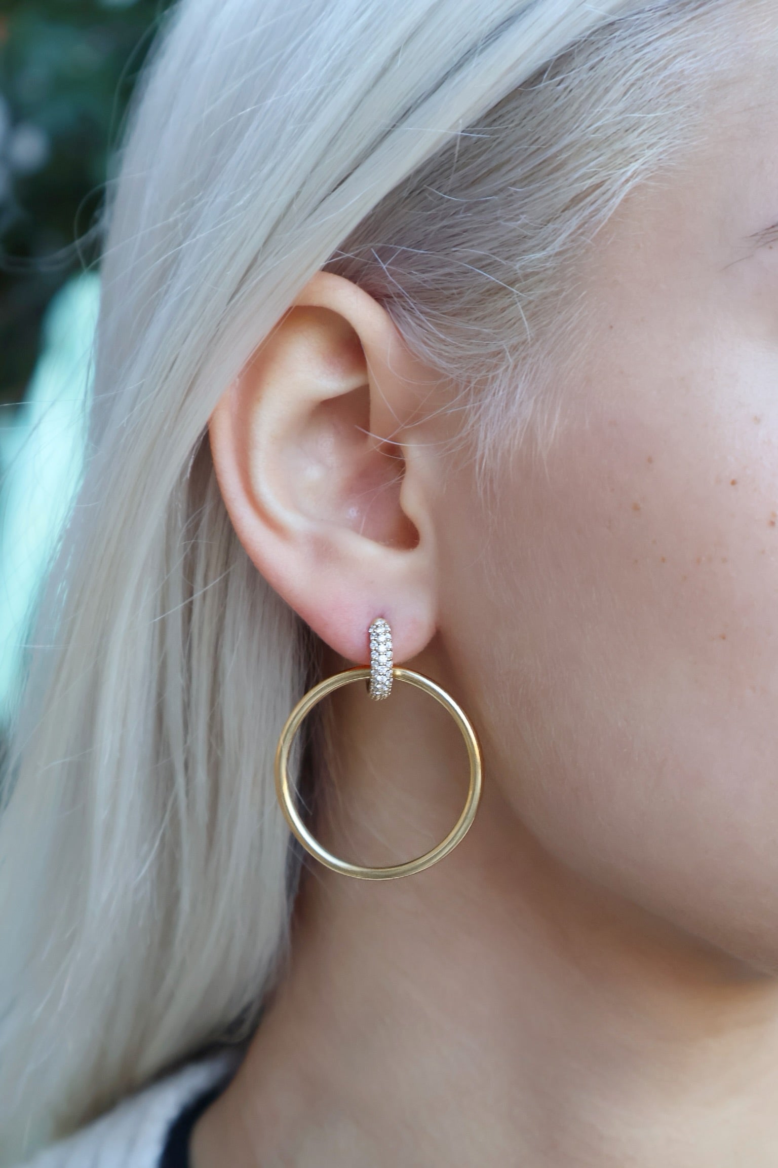 Casseus Pavé Earrings