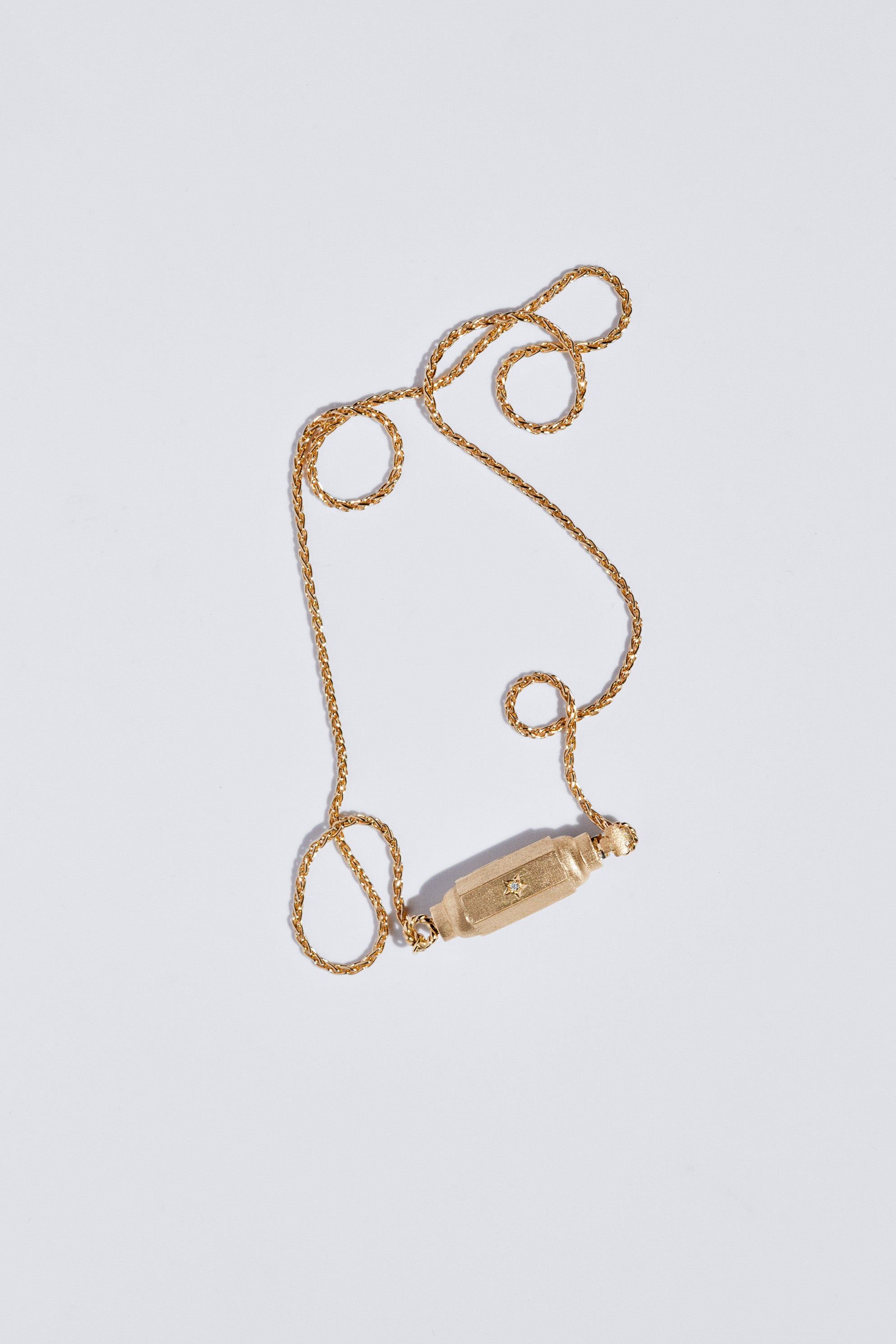 Micro Diamond Coco Necklace