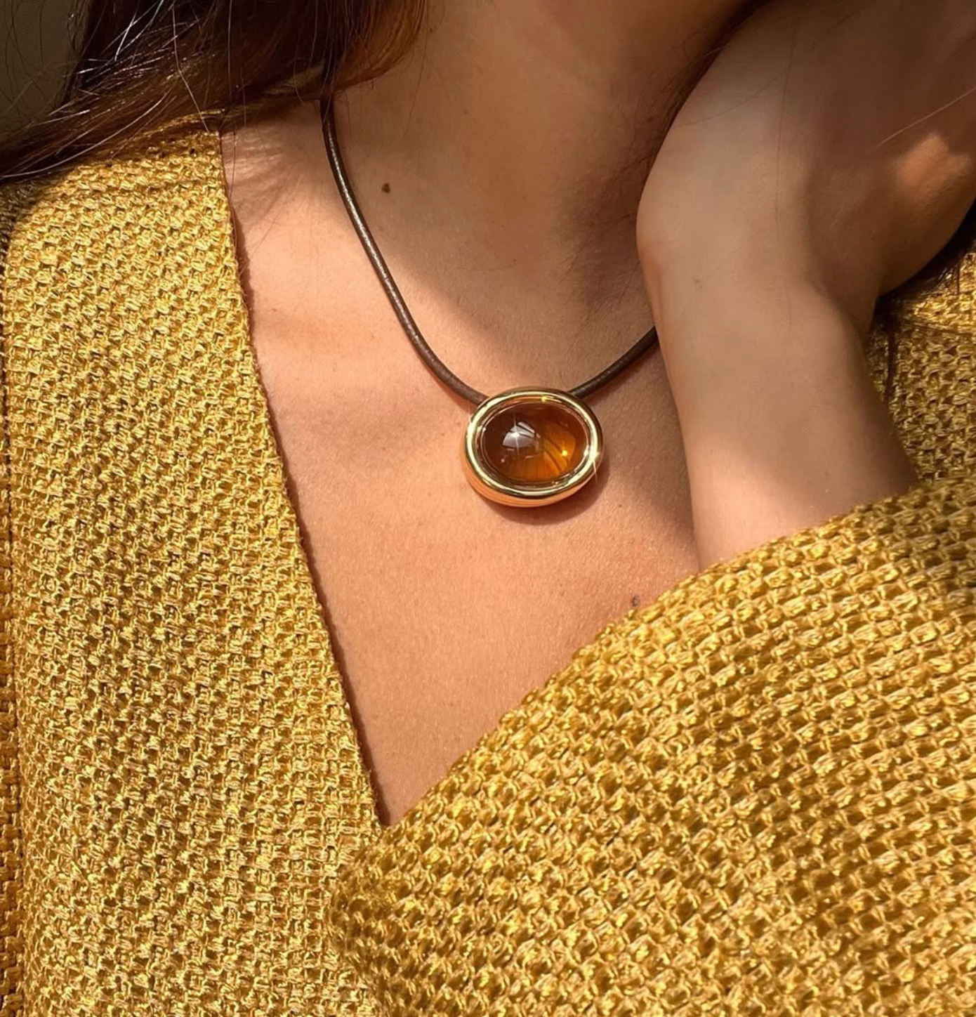 Citrine Scuba Choker