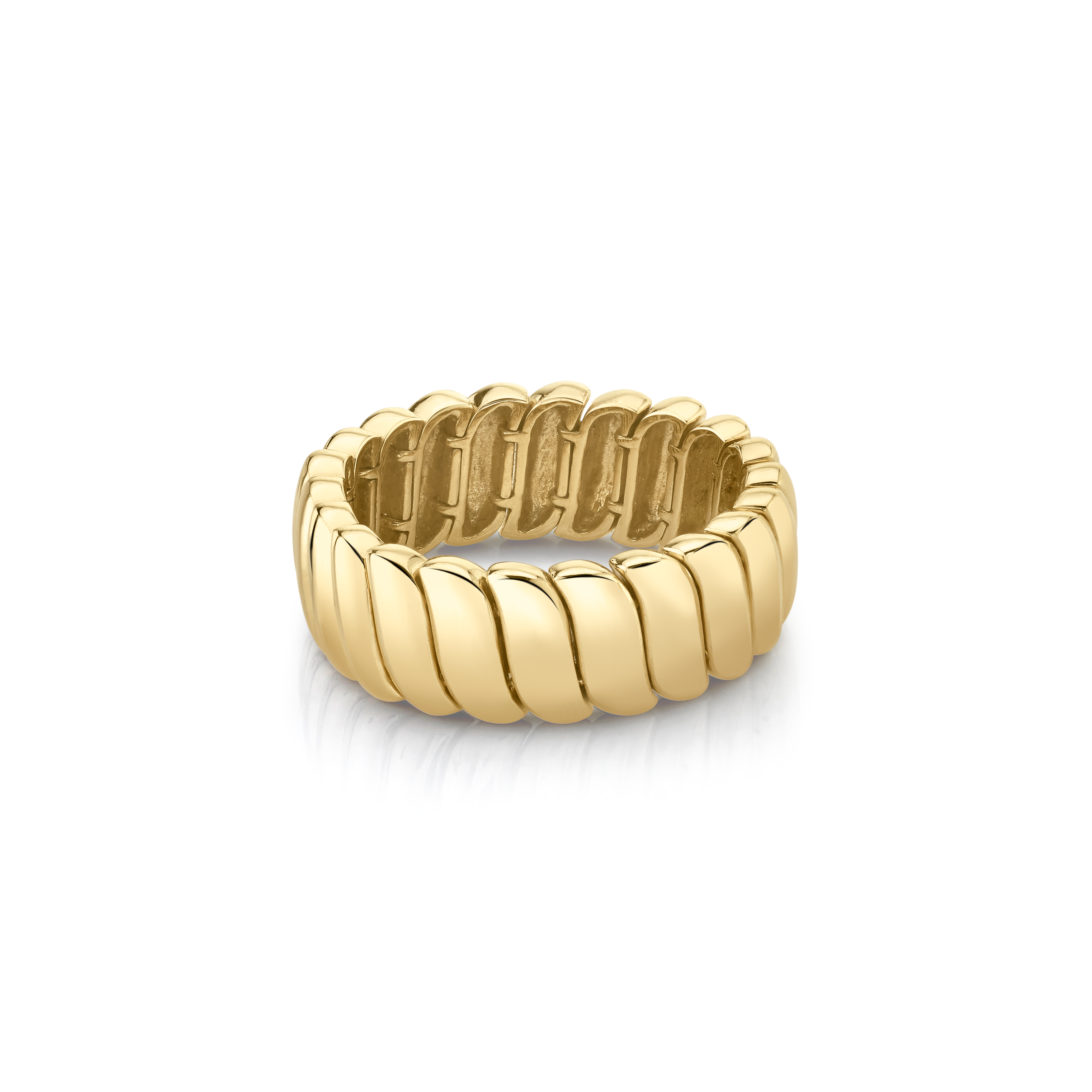 18k yellow gold classic Zoe ring by Anita Ko Tiny Gods