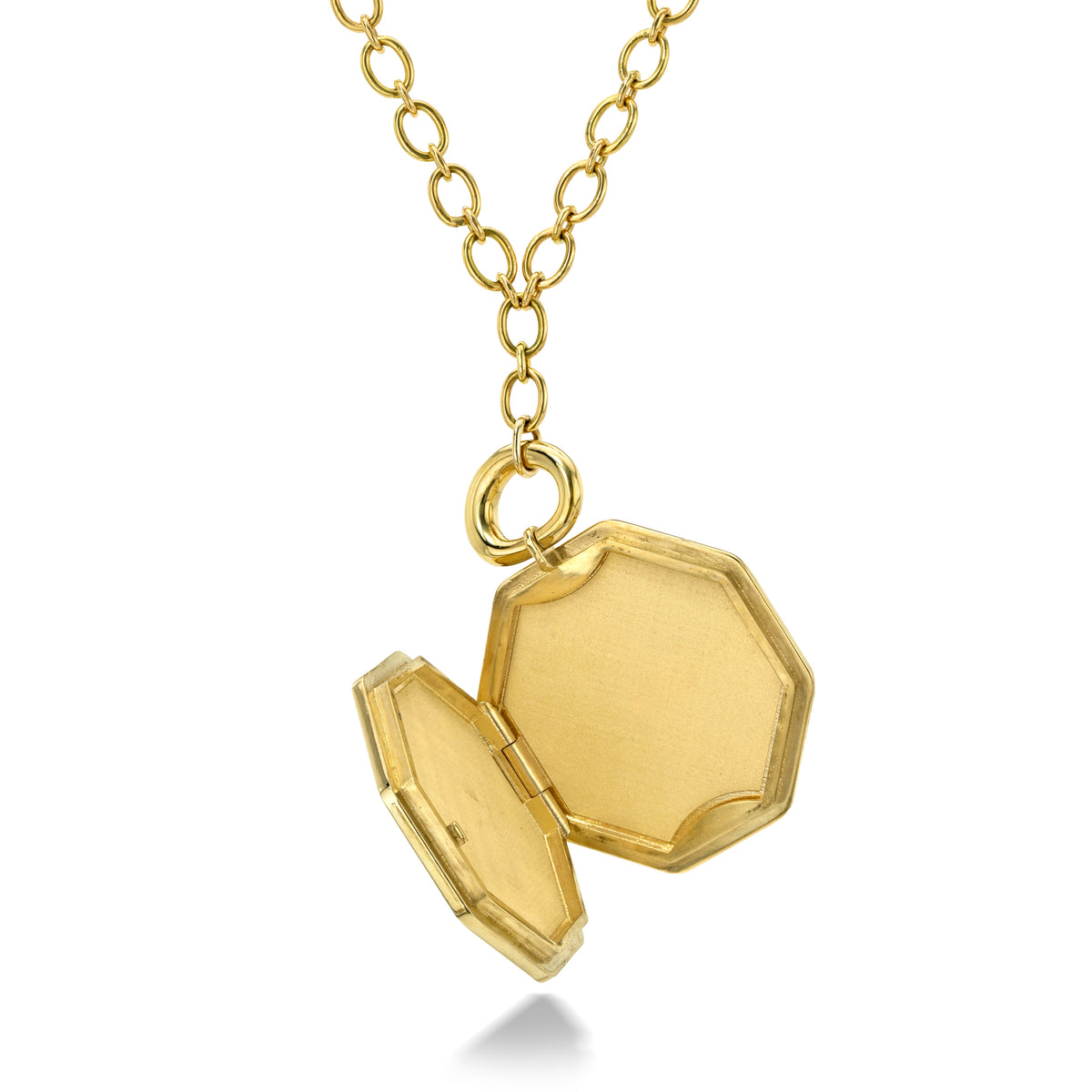 grandfather wave locket yellow gold necklace pendant tiny gods retrouvia
