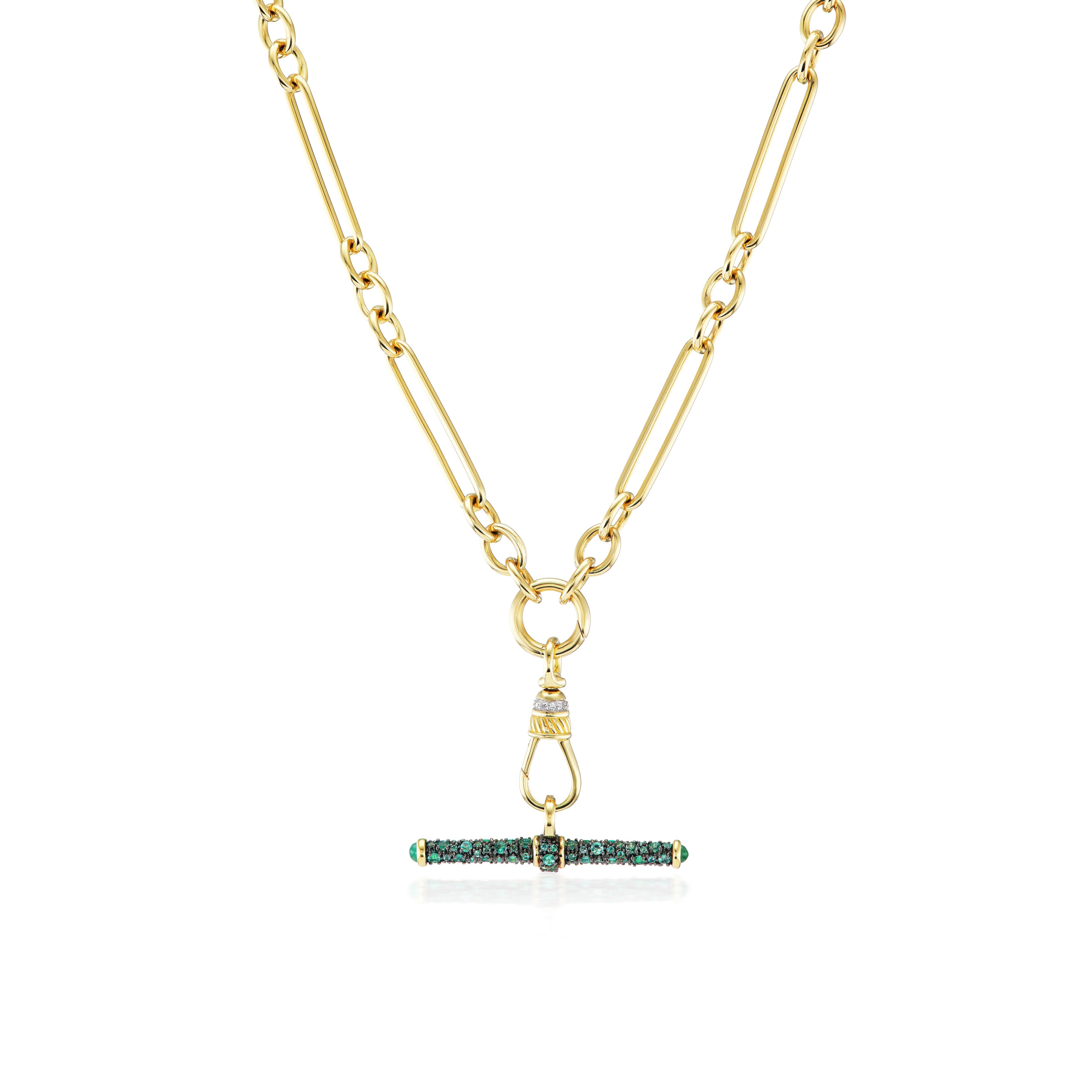 Lucy Delius mariner pendant enhancer diamond gold Tiny gods
