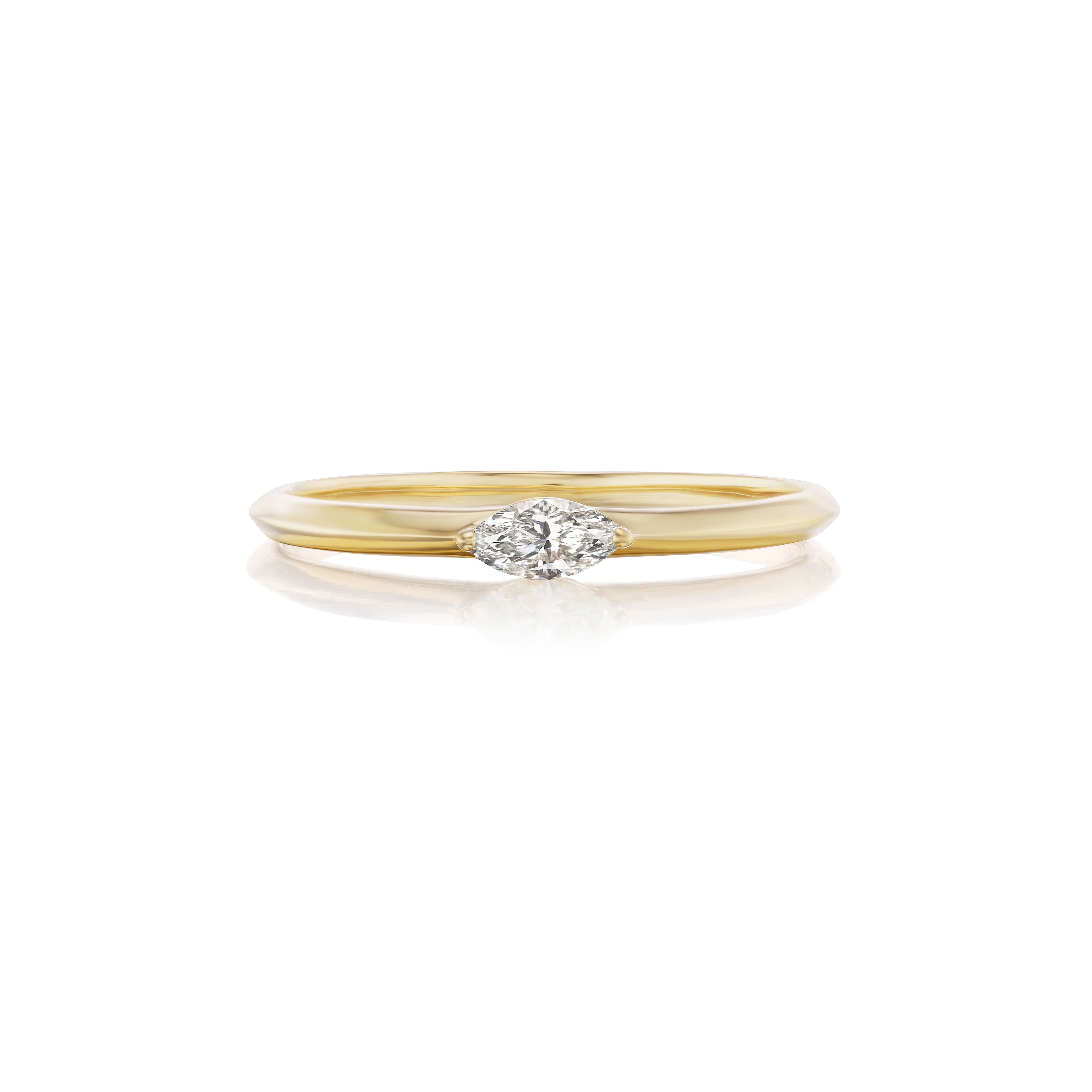 Marquis Diamond Stacker Band