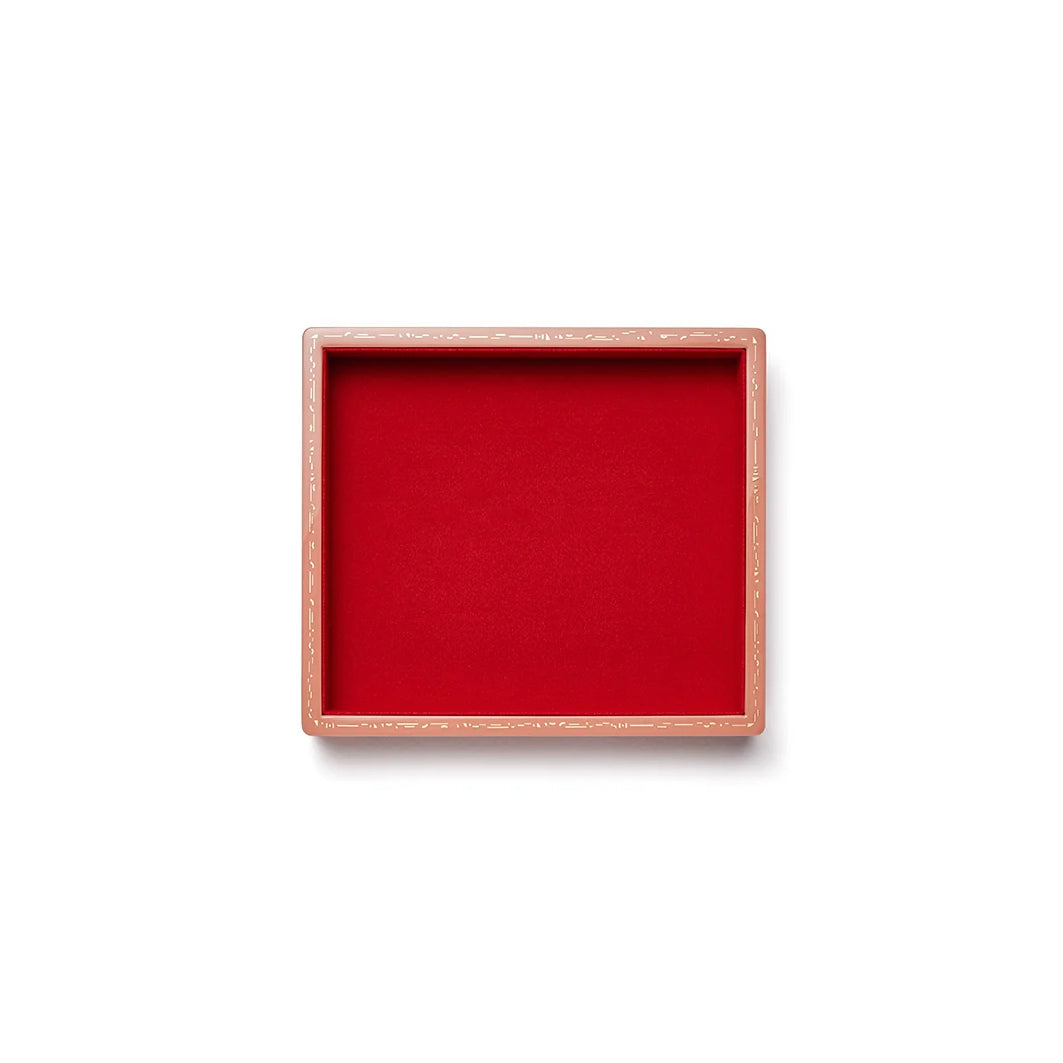 Small catchall jewelry tray blush by Trove Tiny Gods