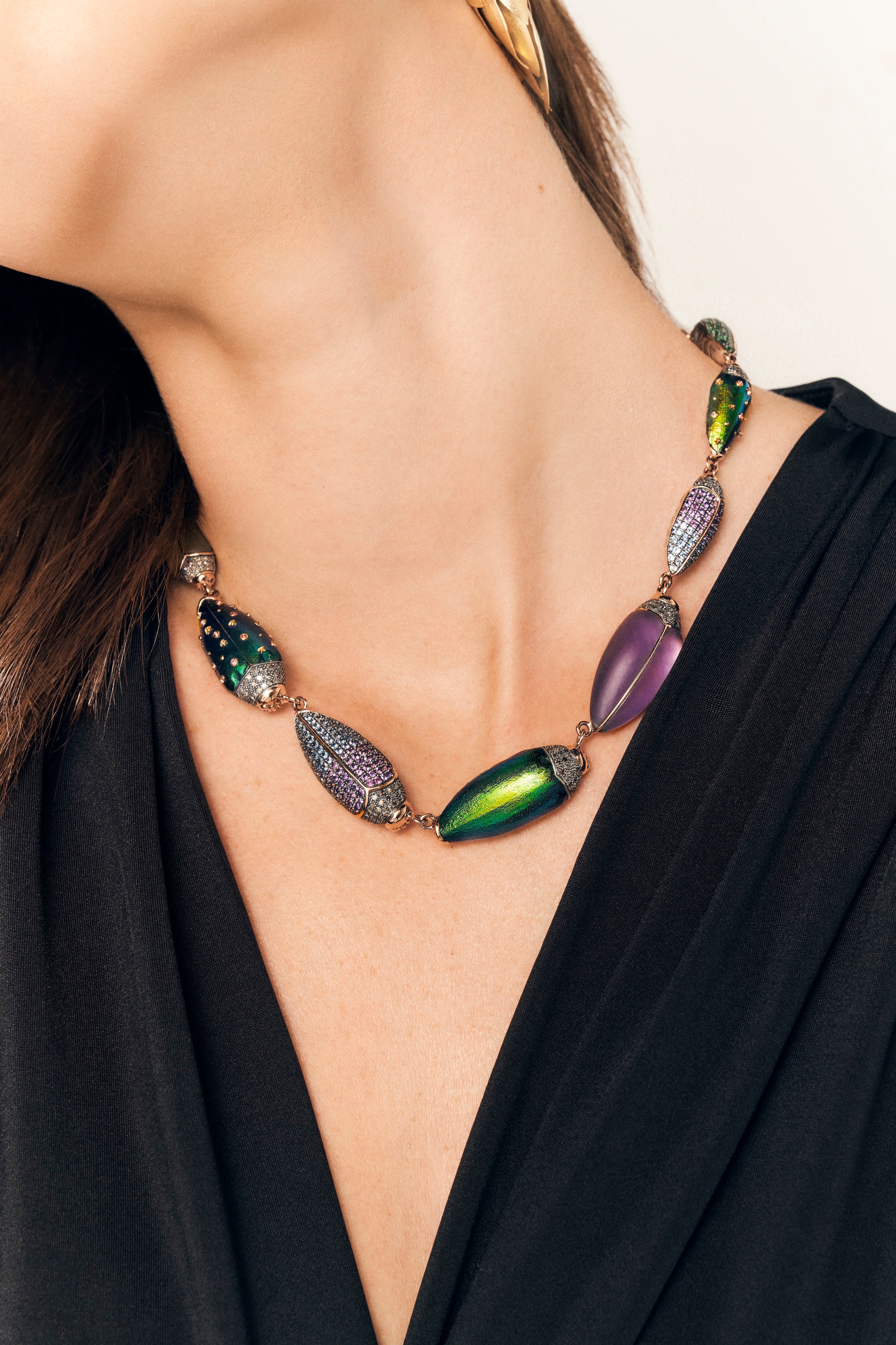 Scarab Eternity Necklace