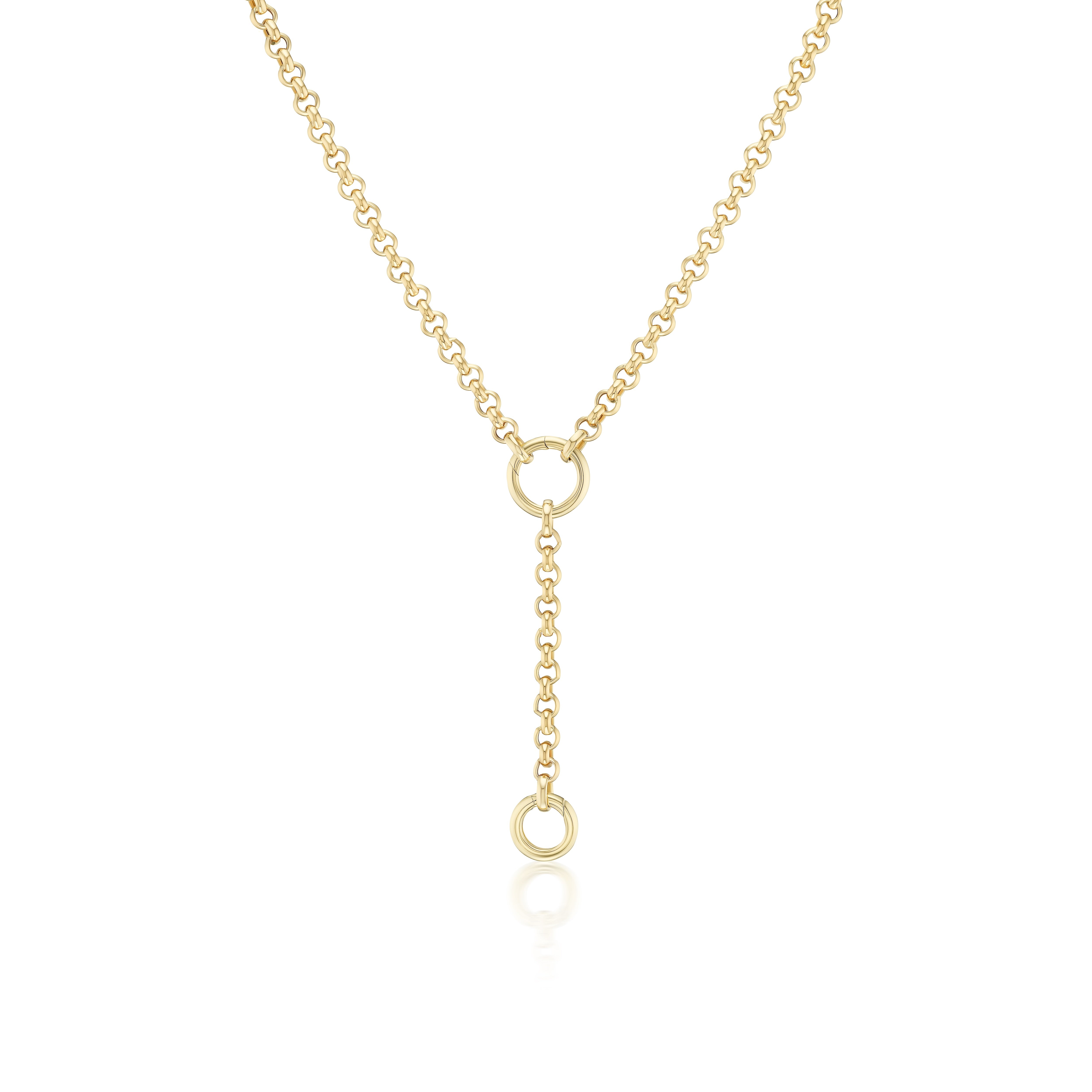 Rolo Chain with Clip Chain Extender