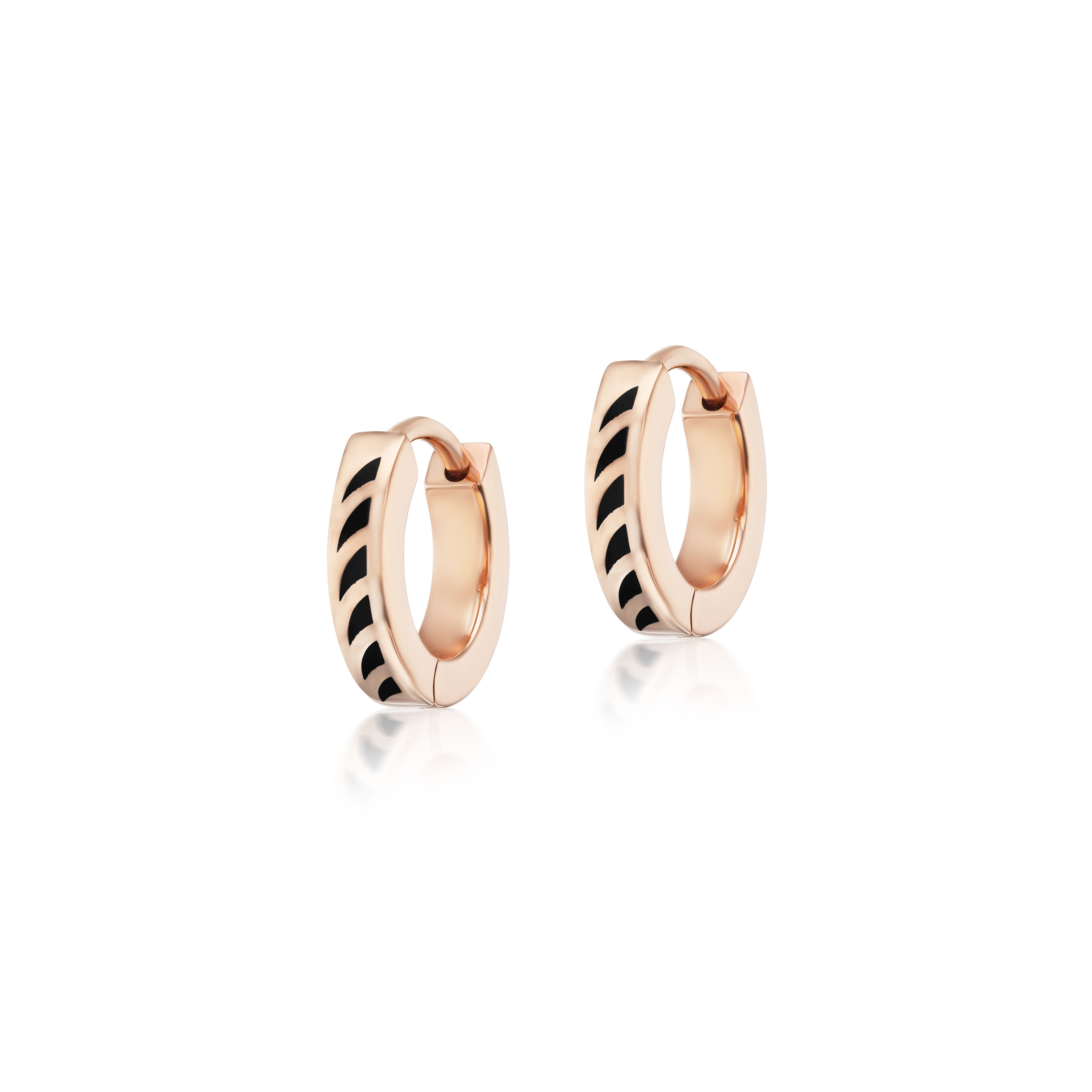 Shark Fin Hoop Earrings