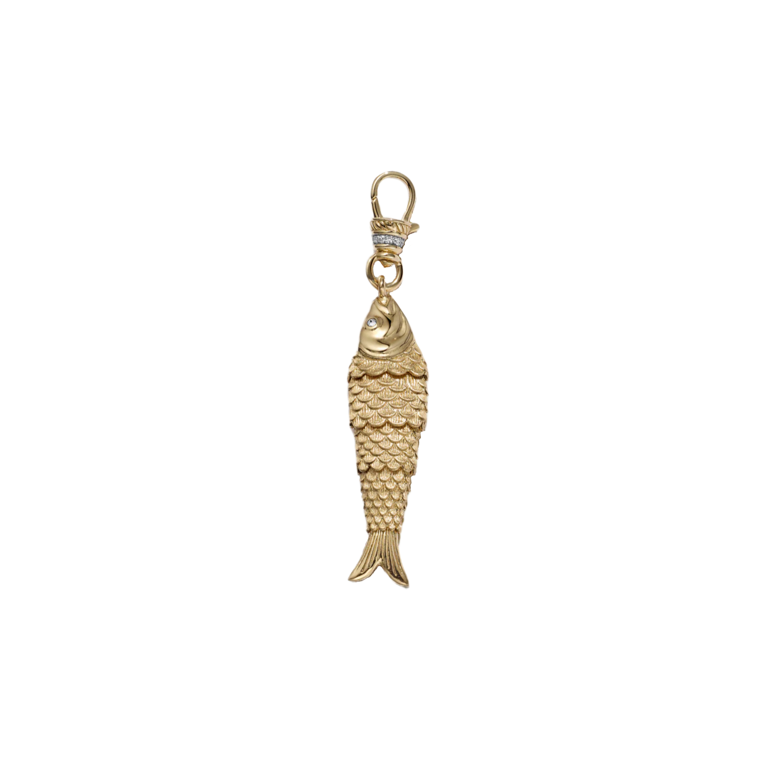 Large Articulated Fish Pendant