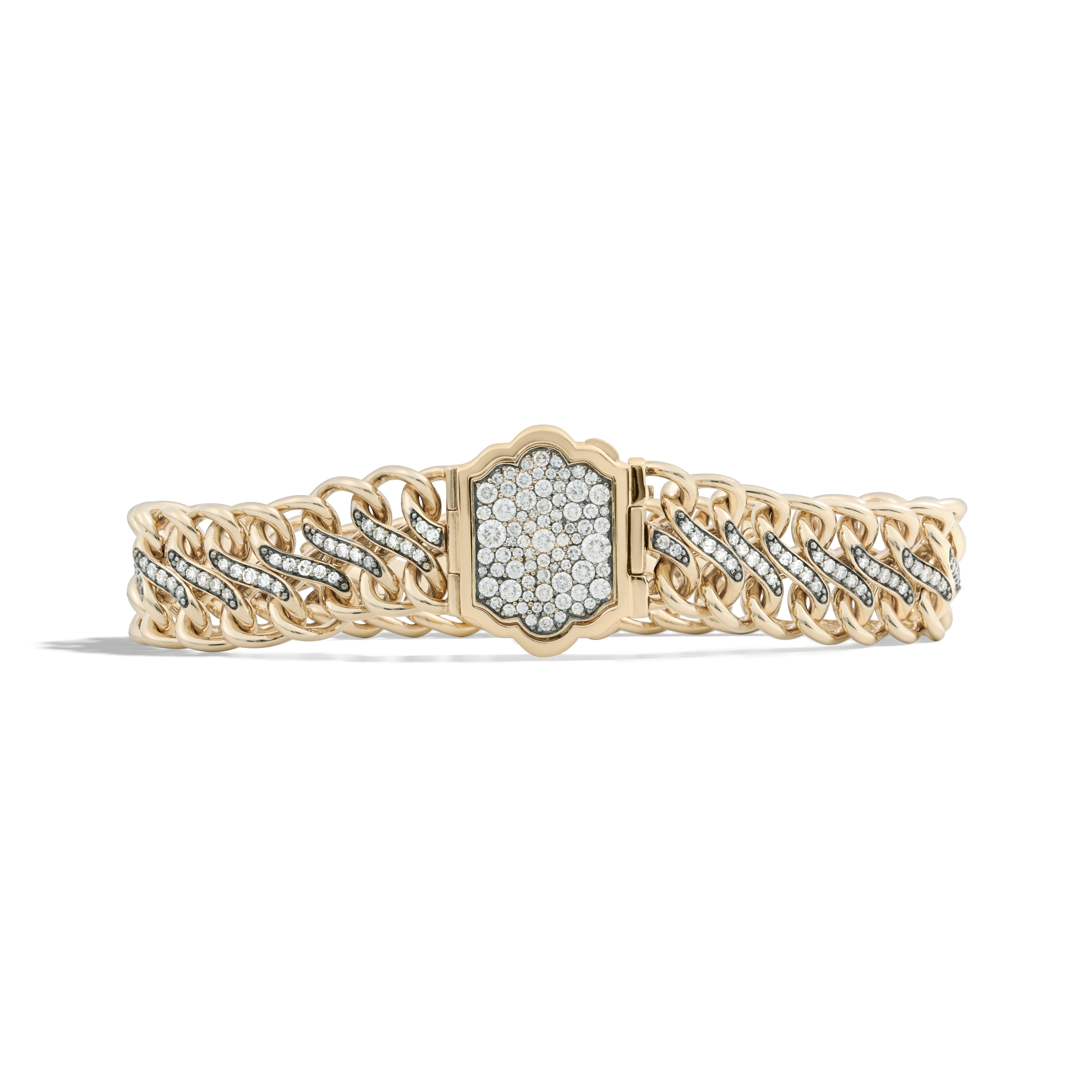 Medusa Double Diamond Bracelet
