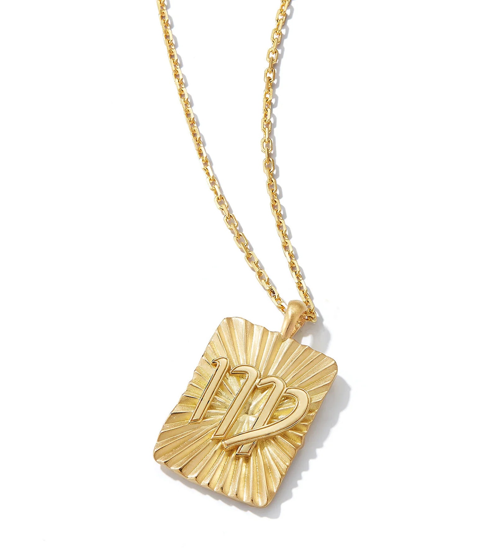 18k yellow gold virgo zodiac pendant necklace by David Webb Tiny Gods