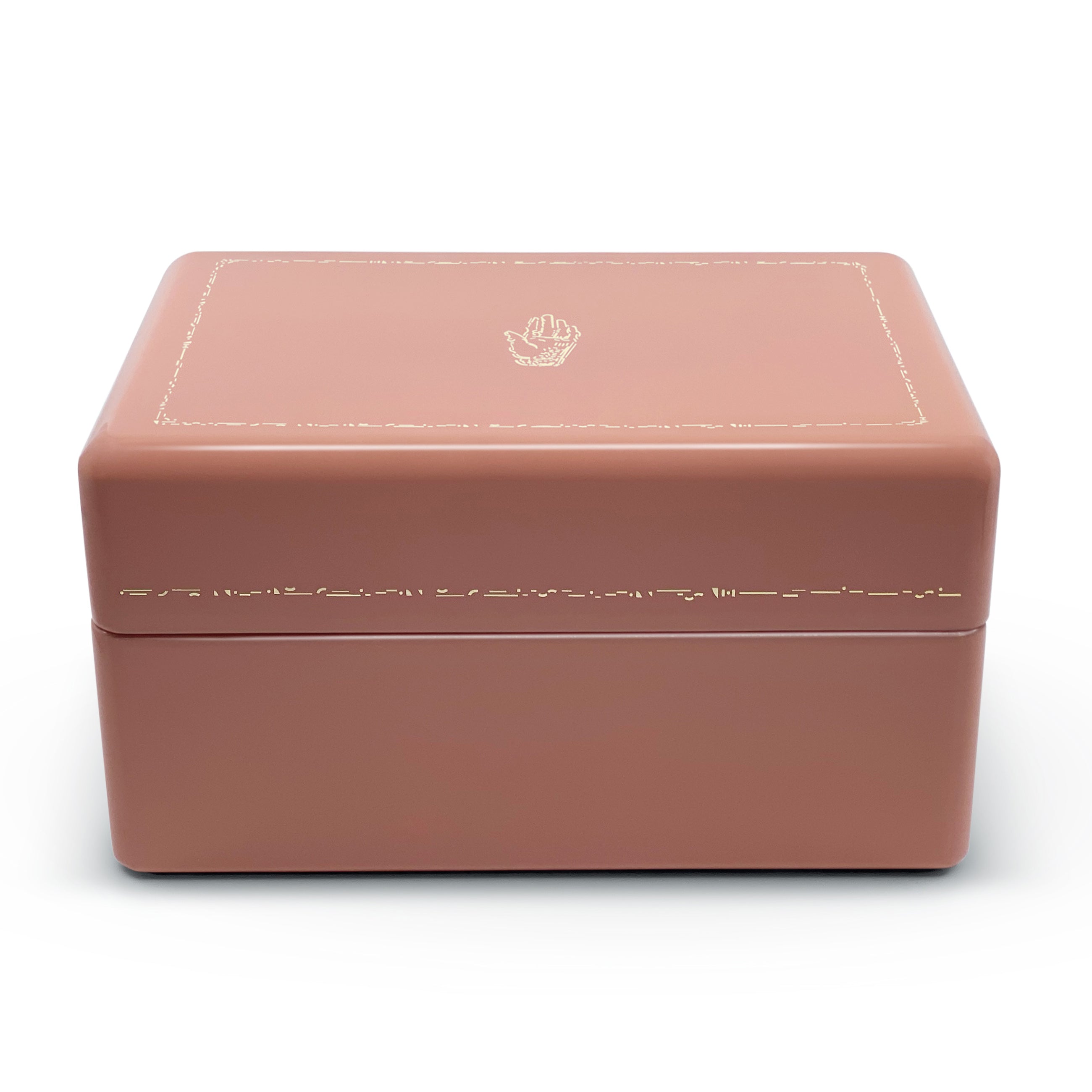 Blush jewelry trunk case by Trove