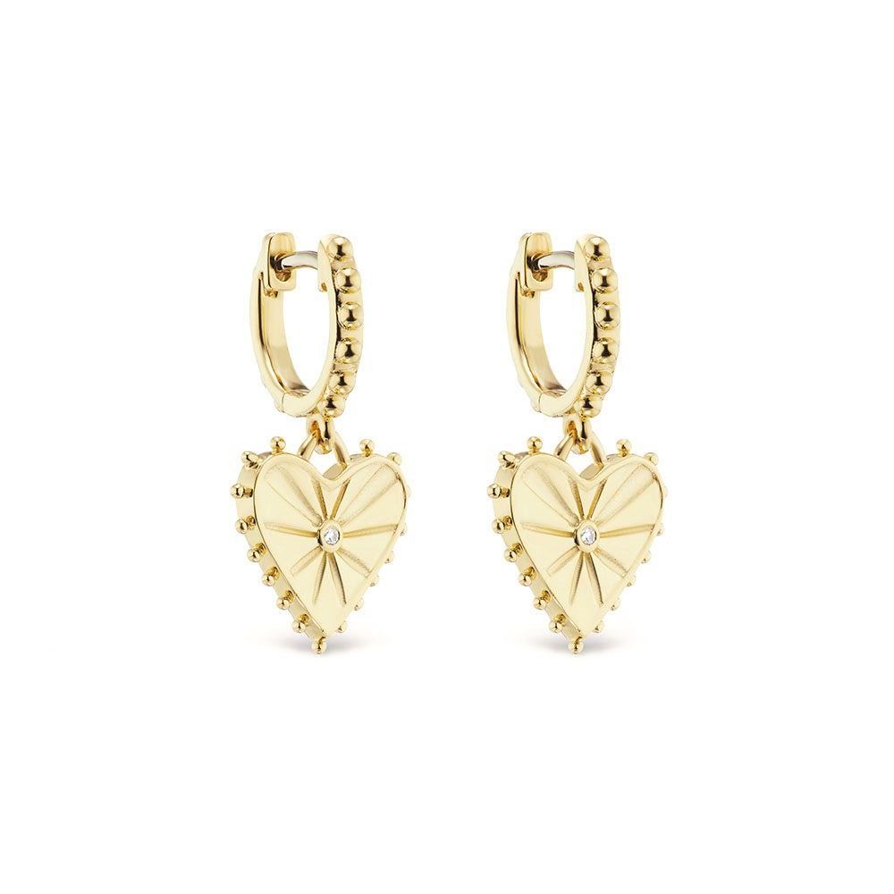 Agape Hoop Earrings