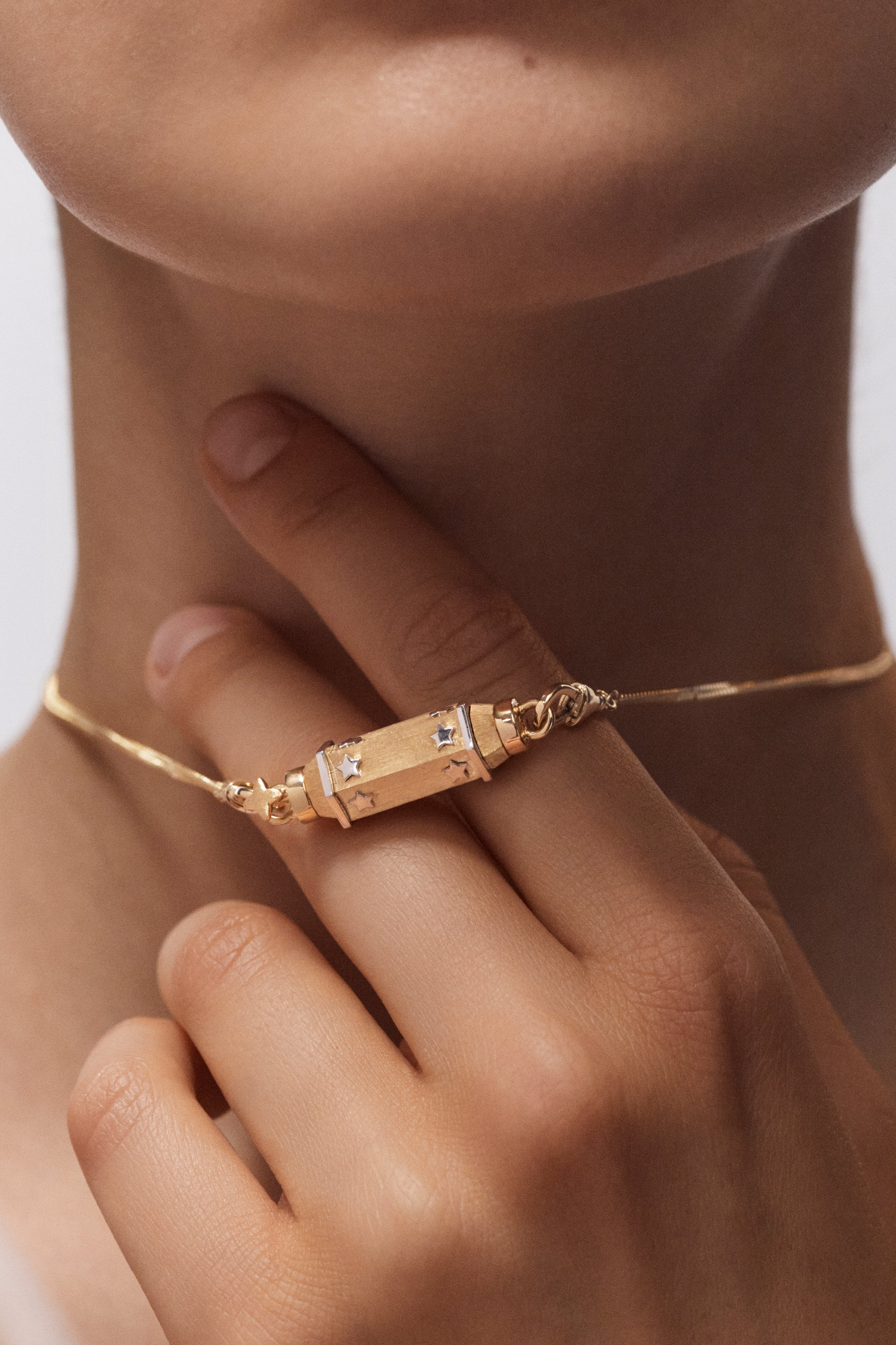 Micro Diamond Coco Necklace