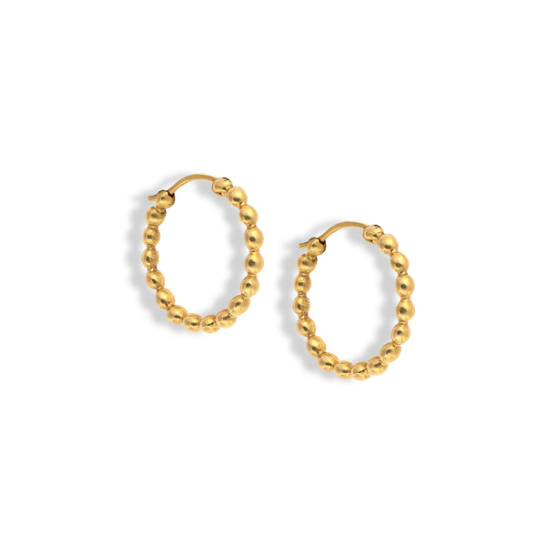 Large Demetra Hoop Earrings