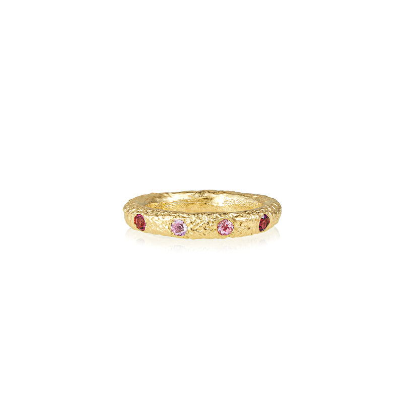 Betty ring rene barnes 14k yellow gold tiny gods