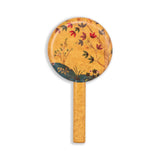 Acer Leaf Print Marquetry Hand Mirror