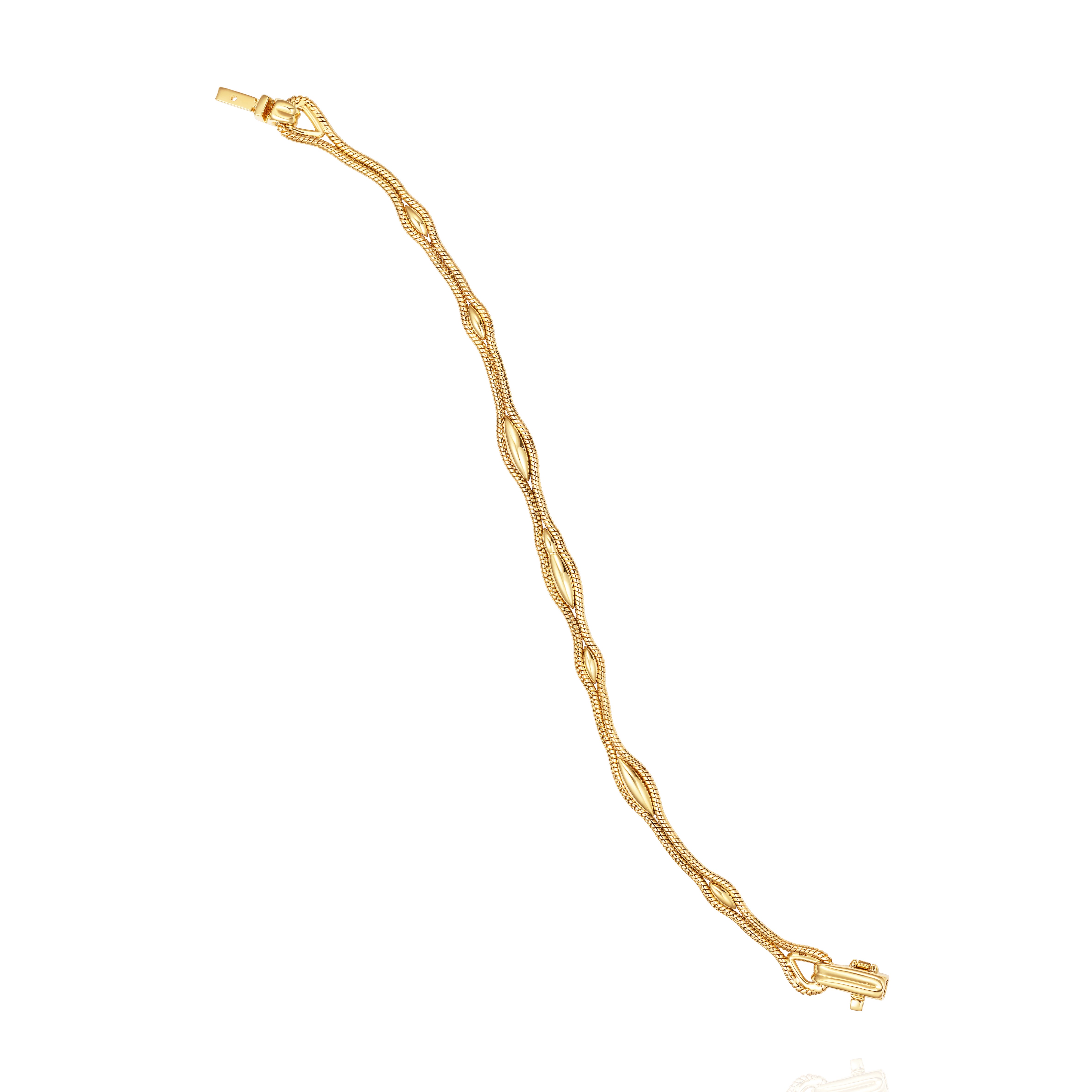 18k fluid thick bracelet by Fernando Jorge Tiny Gods 