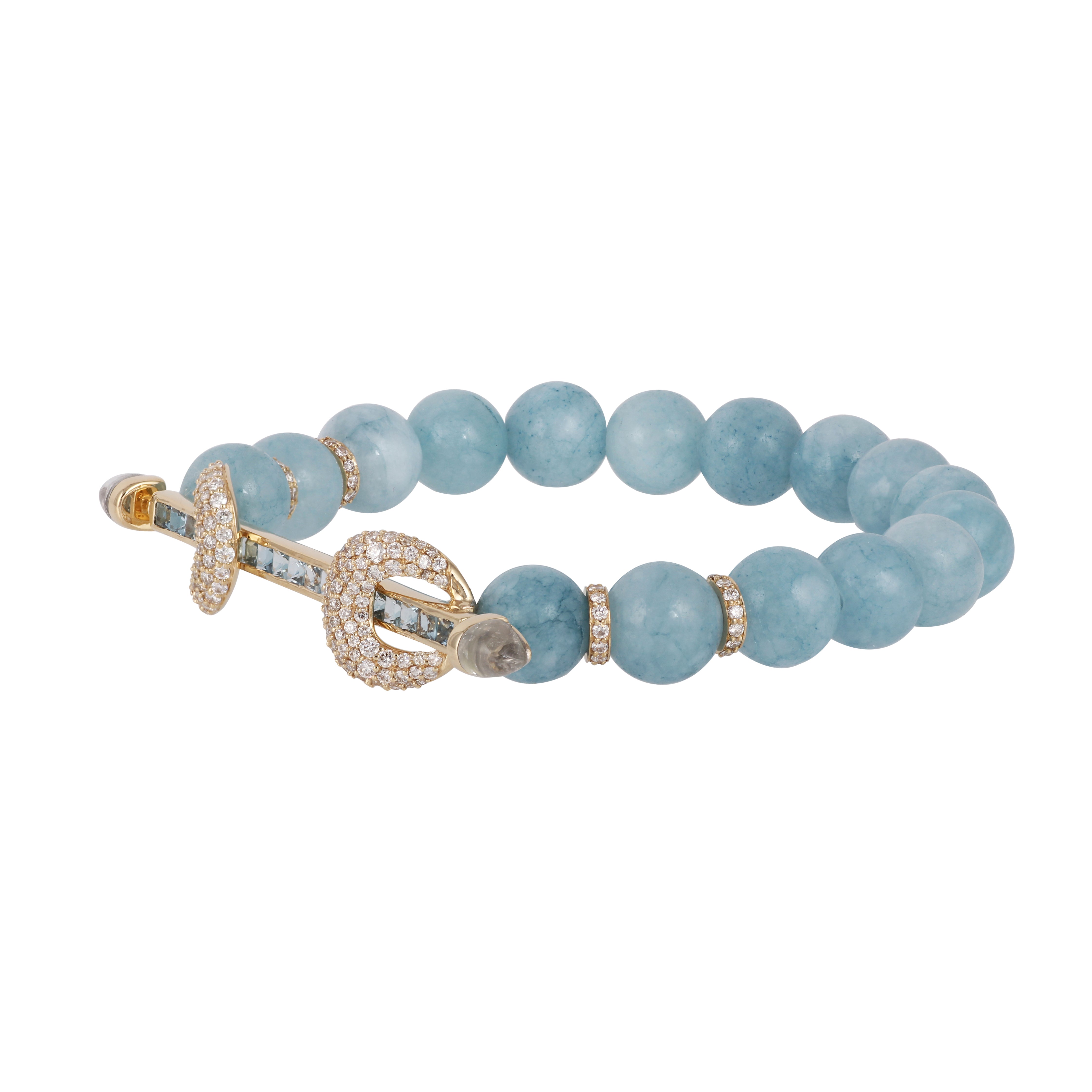 Aquamarine Chakra Bracelet