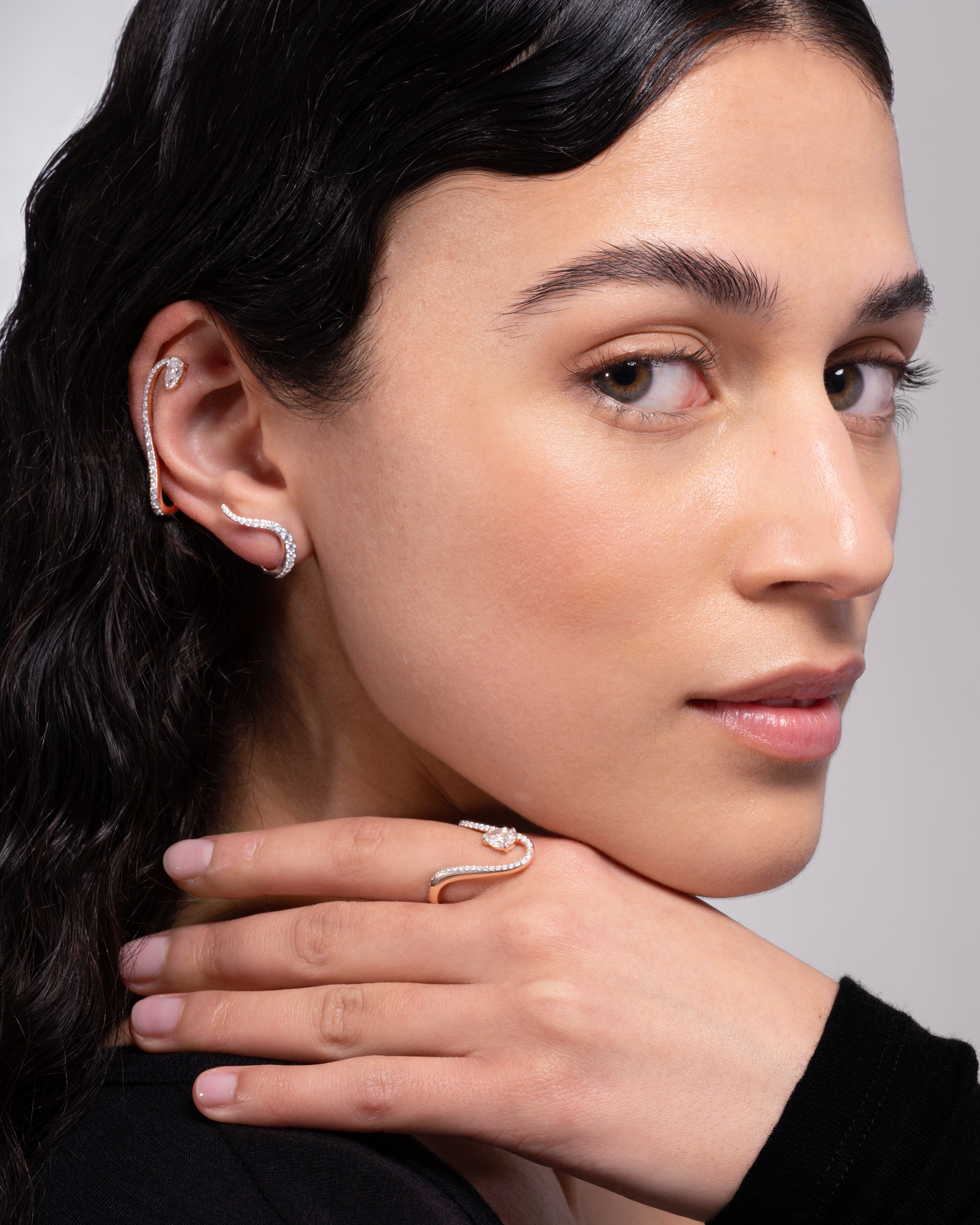 Astral Ear Jewel Pavé
