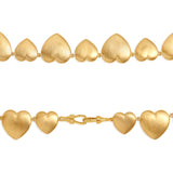 14K Heart Chain