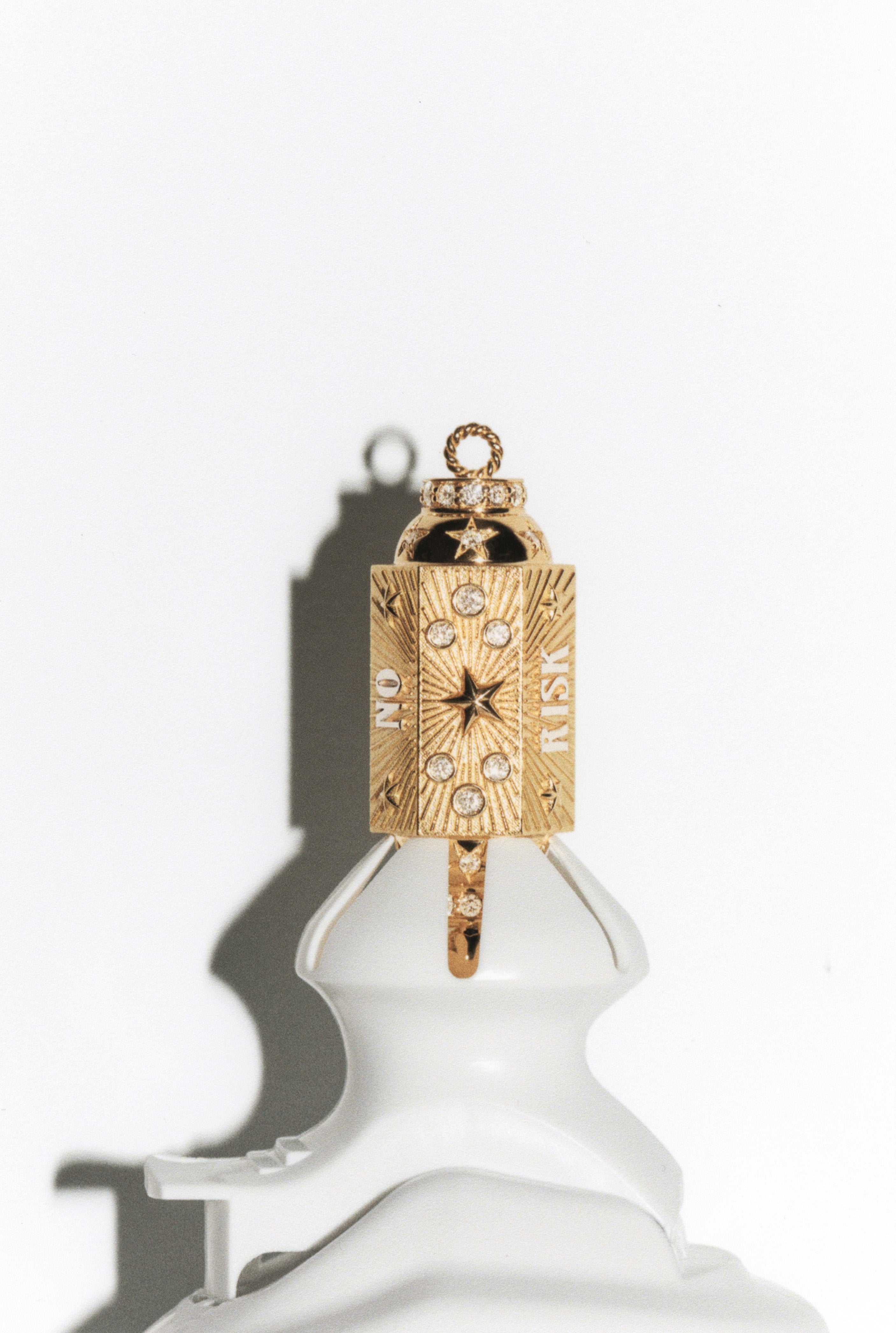 No Risk No Glory Locket