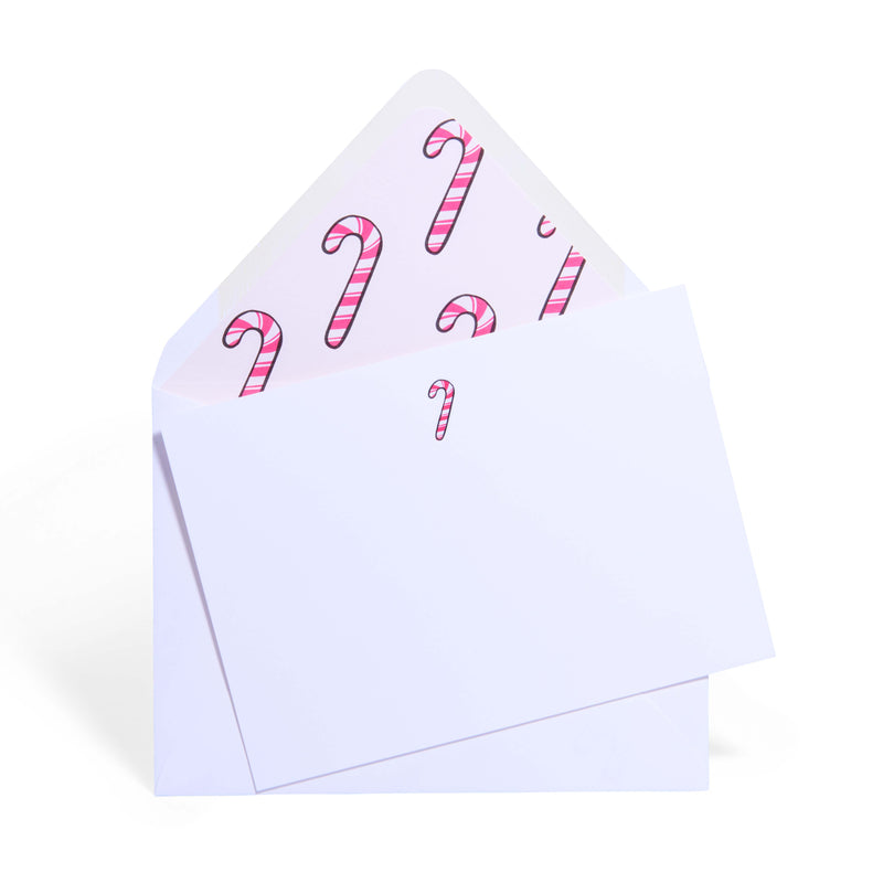 Candy Cane Notecards