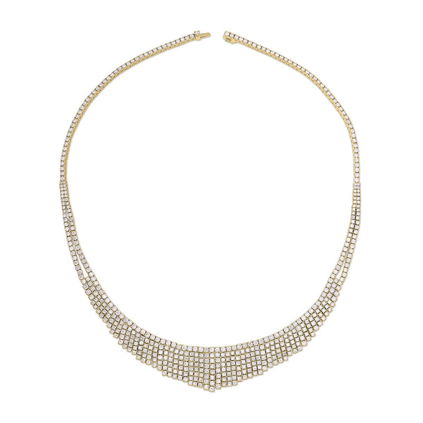 MESH DIAMOND SELENE NECKLACE