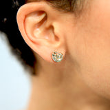 Poseidon Getaway Shell Mini Stud Earrings