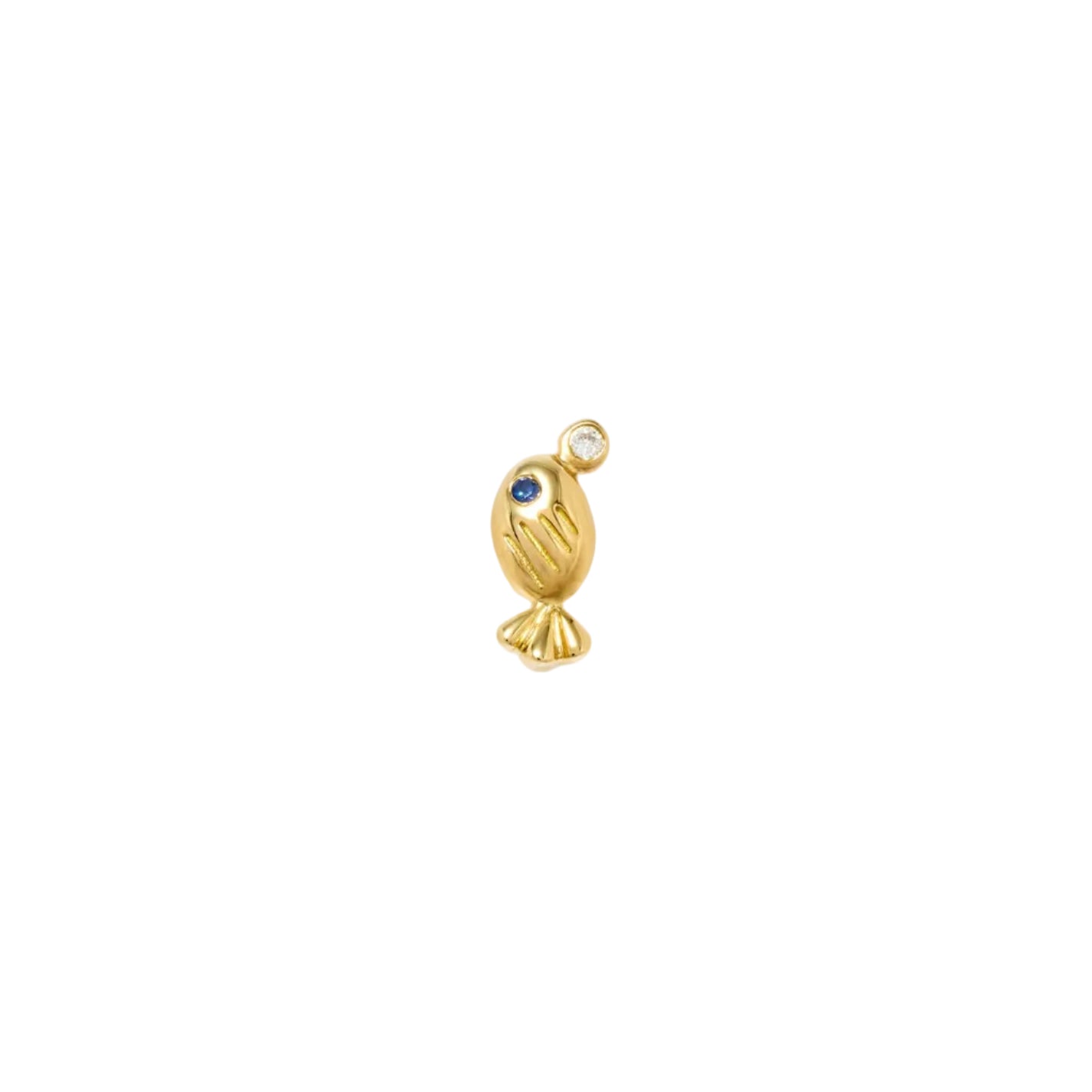 mini fish yellow gold Yvonne Leon tiny gods