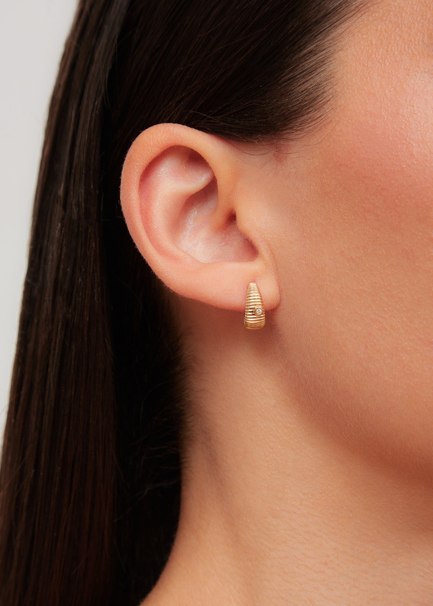 Nano Creoles Hoop Earrings