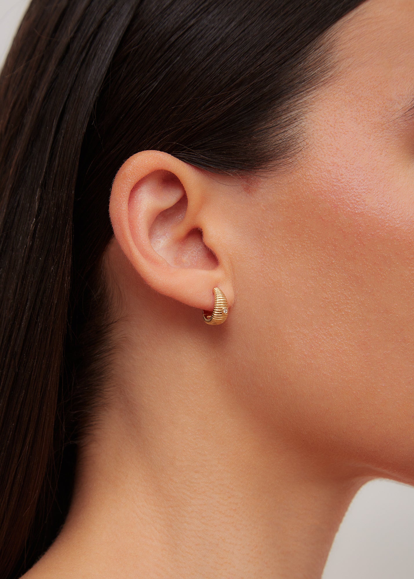Nano Creoles Hoop Earrings