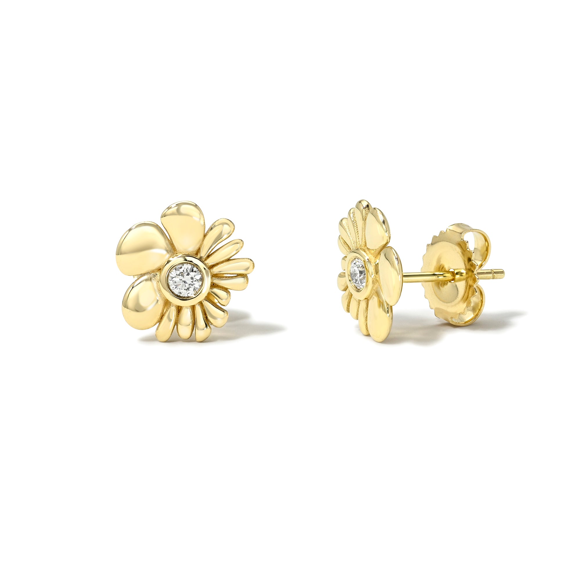 petite bonded flower buds diamonds retrouvia tiny gods 