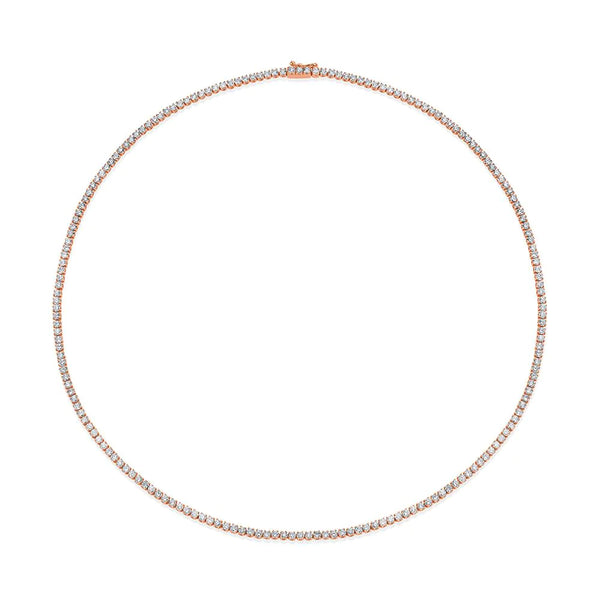 Diamond Hepburn Choker by Anita ko 18k yellow gold