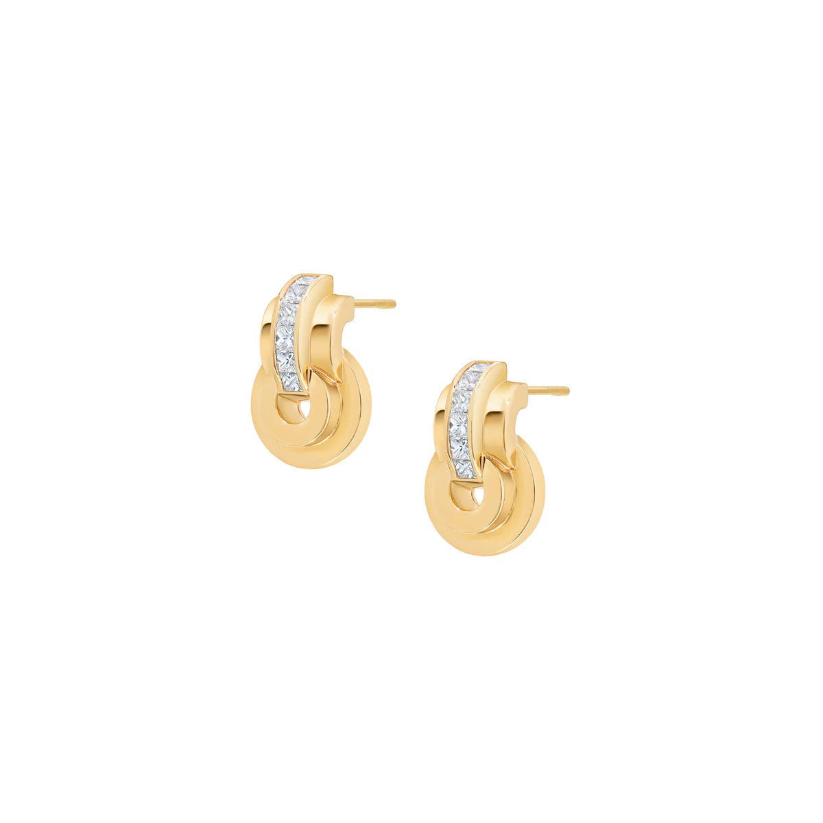 raisina diamond earrings yellow gold state property tiny gods 