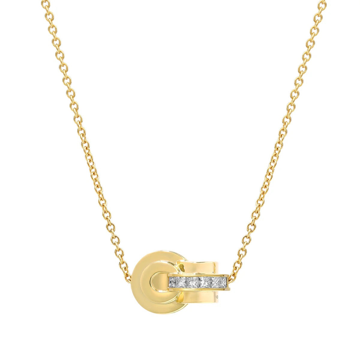 raisina diamond pendant necklace yellow gold state property tiny gods