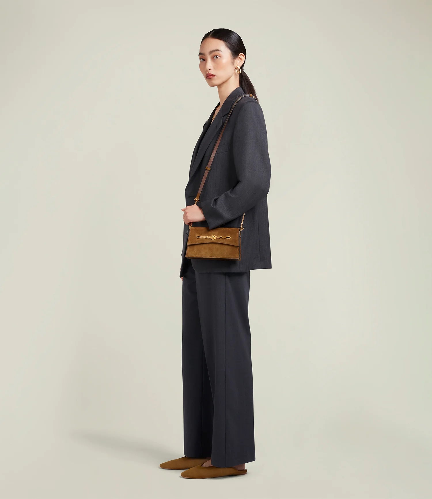 Fernando Jorge X Métier Roma Mini Suede Marrakech Handbag