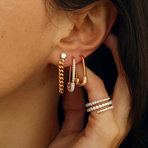 Classic Safety Pin Earring