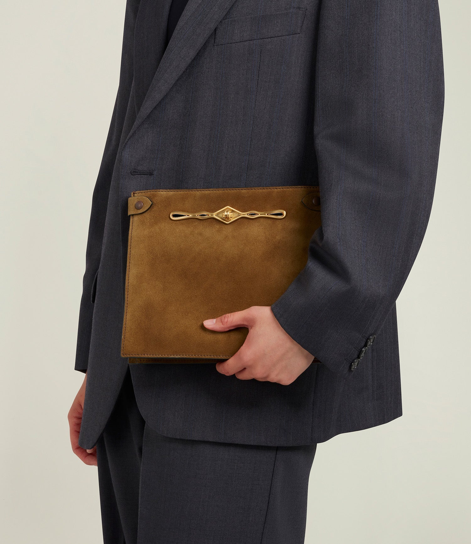 Fernando Jorge X Métier Stowaway Suede Marrakech Handbag
