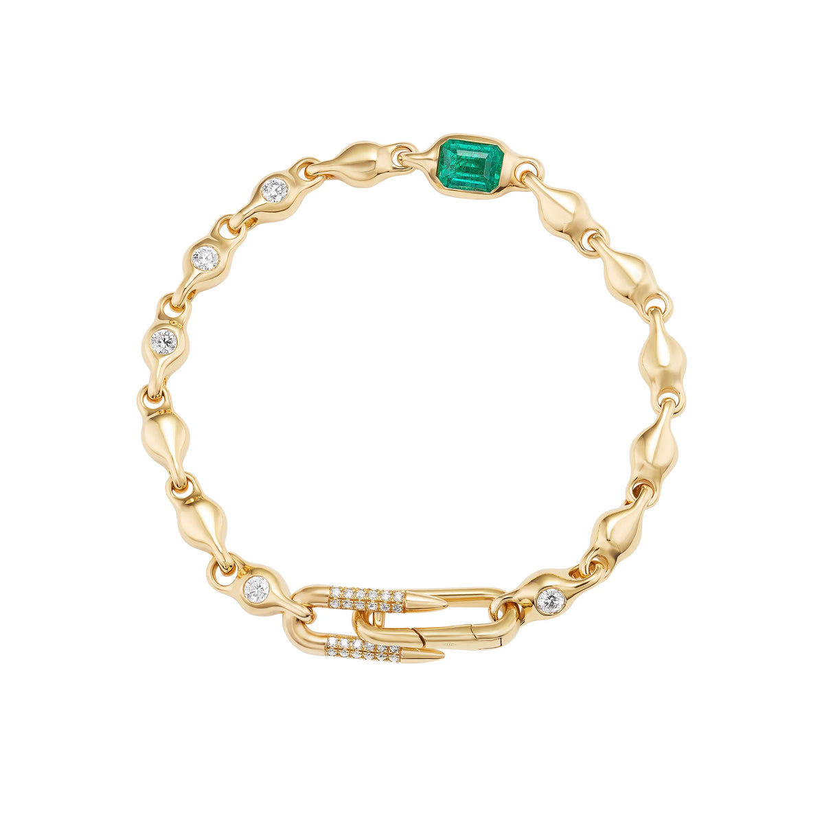 Emerald Supernova Bracelet