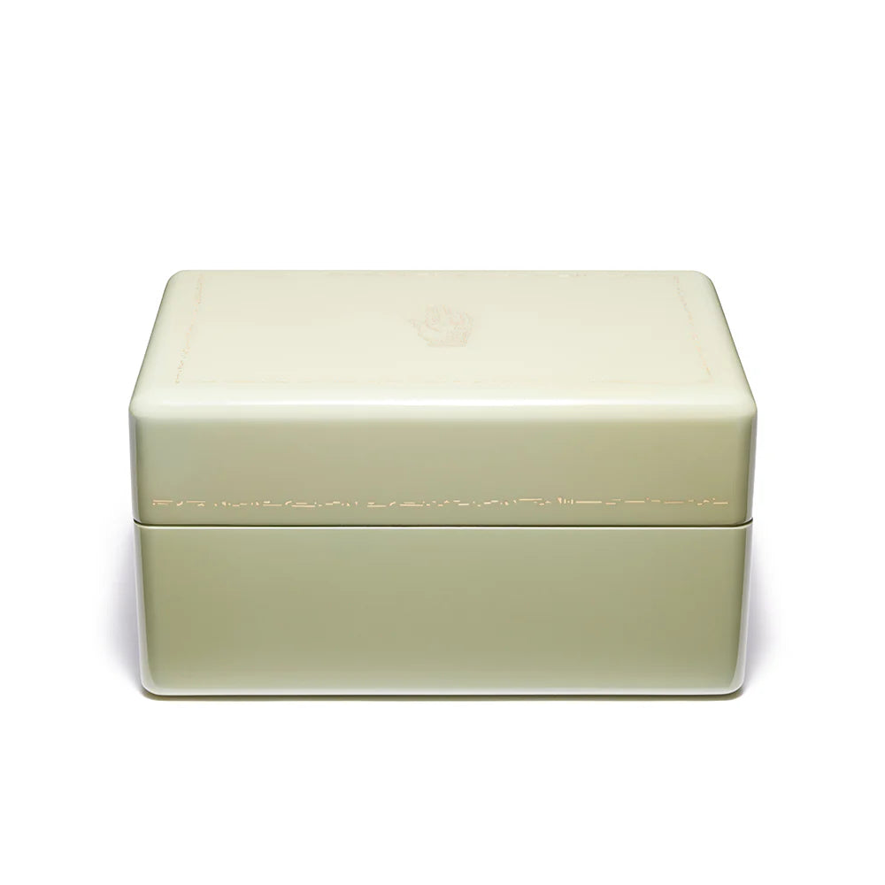 Mint green mini trunk jewelry box by Trove Tiny Gods 
