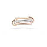 18k yellow and rose gold sterling silver Capricorn MX ring by Spinelli Kilcollin Tiny Gods