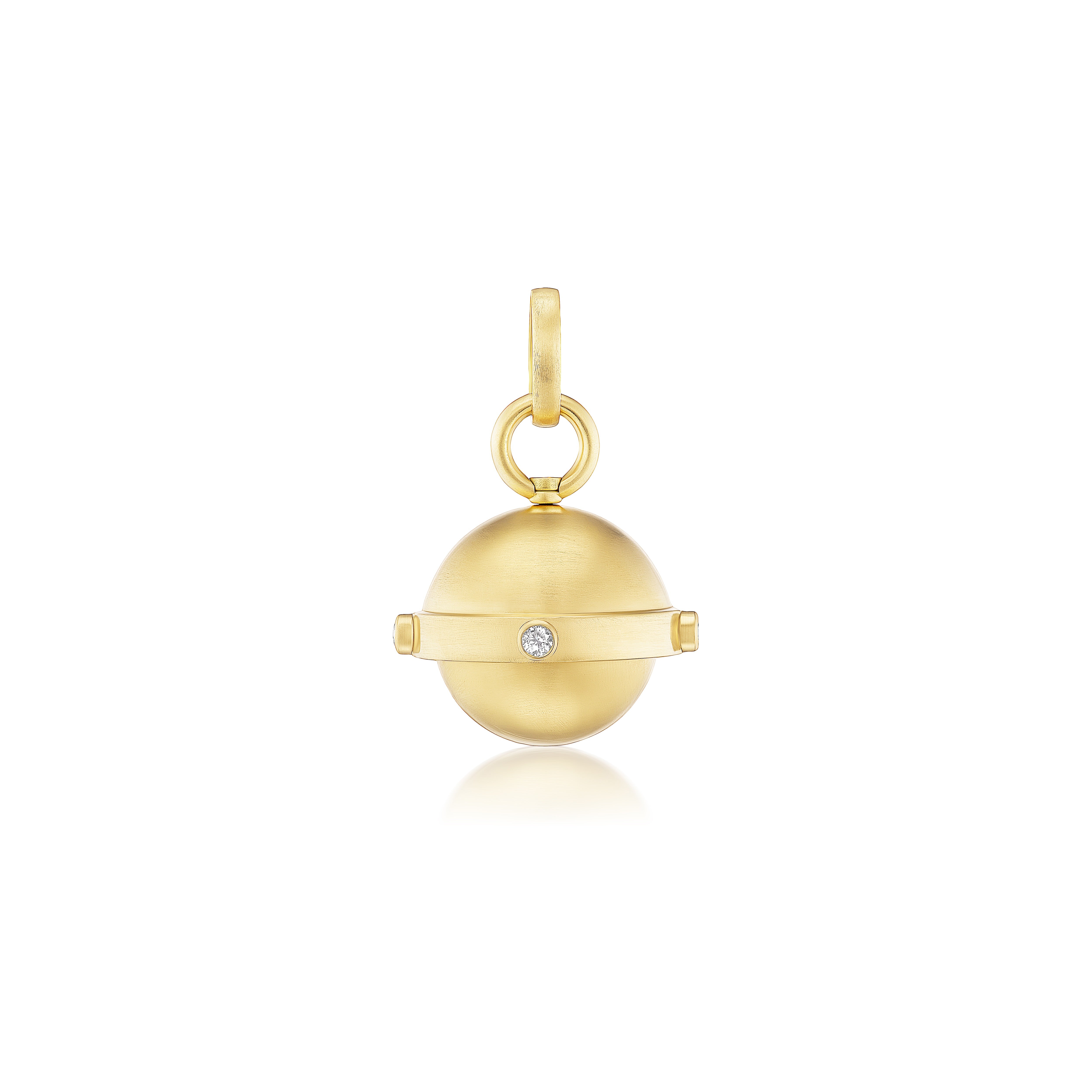 18k yellow gold love you to the moon and back secret taliman by Circa 1700 Tiny Gods 