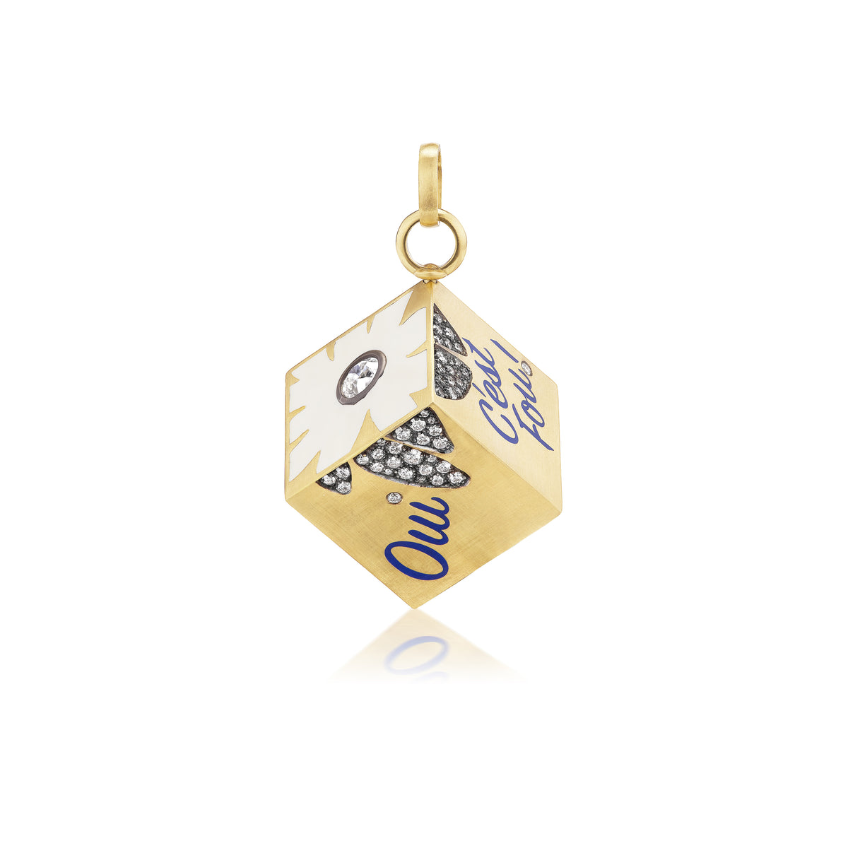 Spinnin’ the Dice Pendant XL