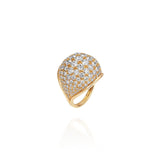 diamond fluid pave dome ring Fernando Jorge tiny gods