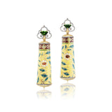 East West Ceramic Earrings