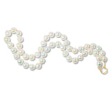 26" Freshwater Pearls with Pink Silk & Enhancer Bale