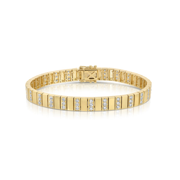 gold and diamond Avery bracelet anita ko tiny gods